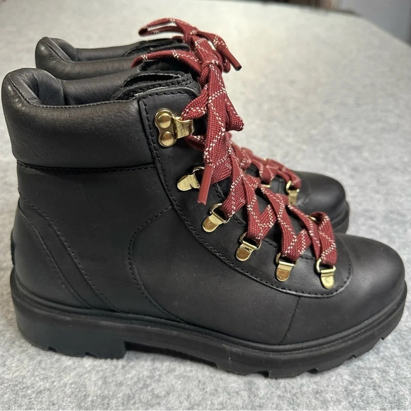 SOREL Lennox Waterproof Hiker Boot In Black.  Sz: 9 - Picture 5 of 13
